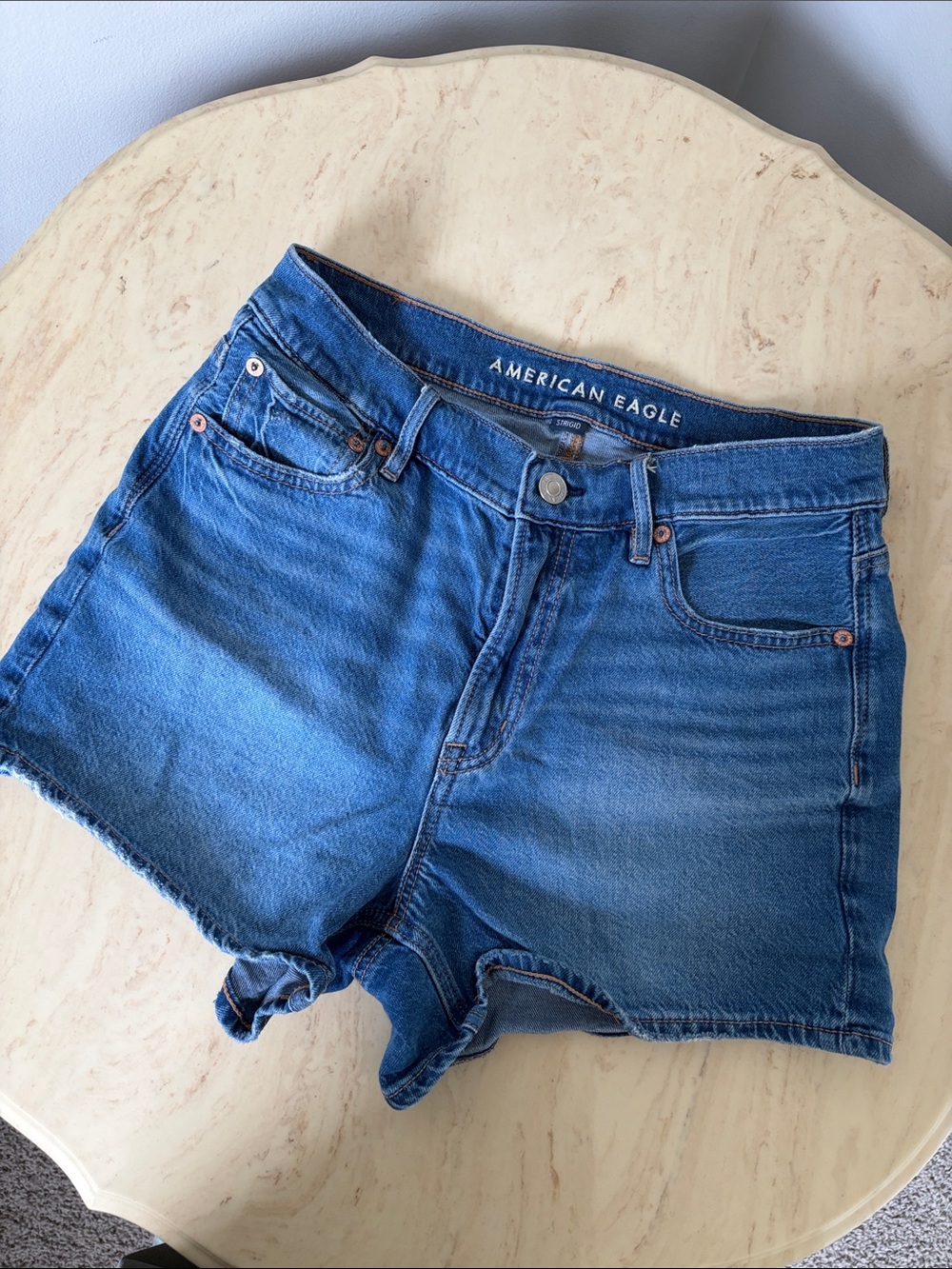 American Eagle Outfitters Classic Blue Denim Cutoff Shorts